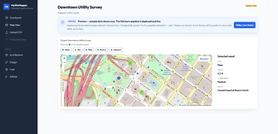 mysitemapper.com screenshot