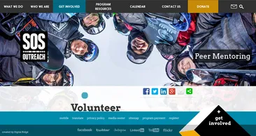 sosoutreach.org, built on the Digital Ridge platform